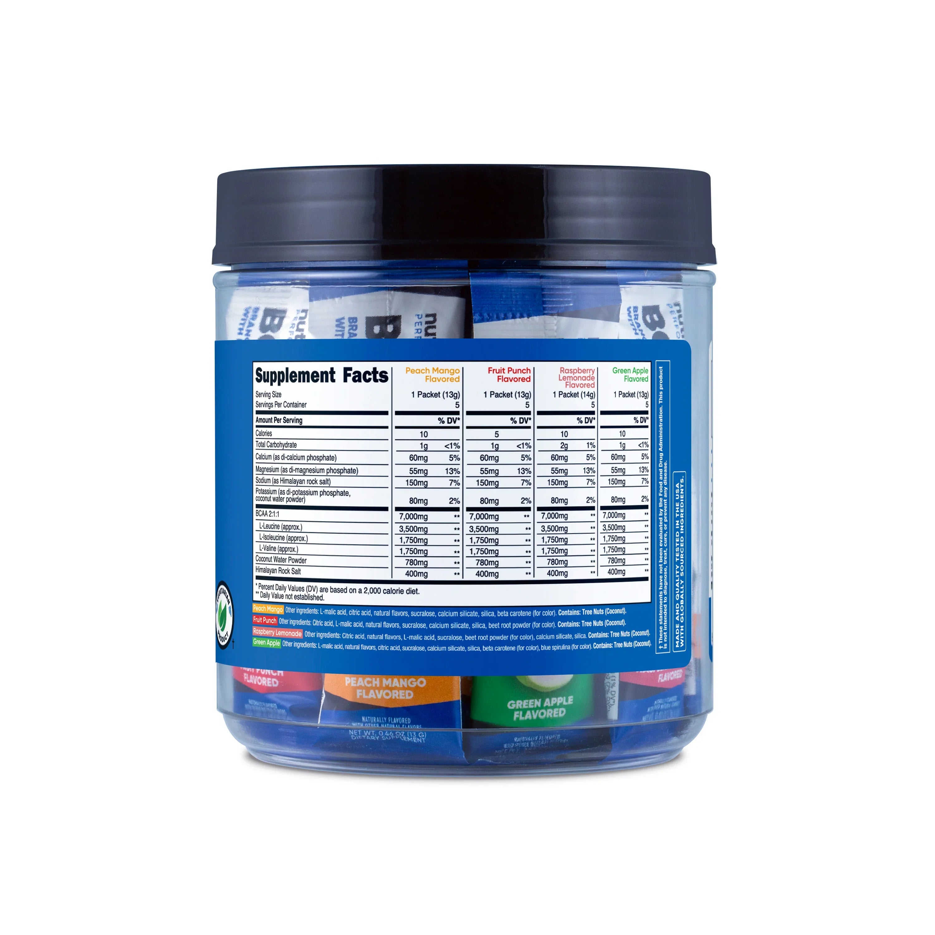 Nutricost BCAA+ Hydration Stickpacks