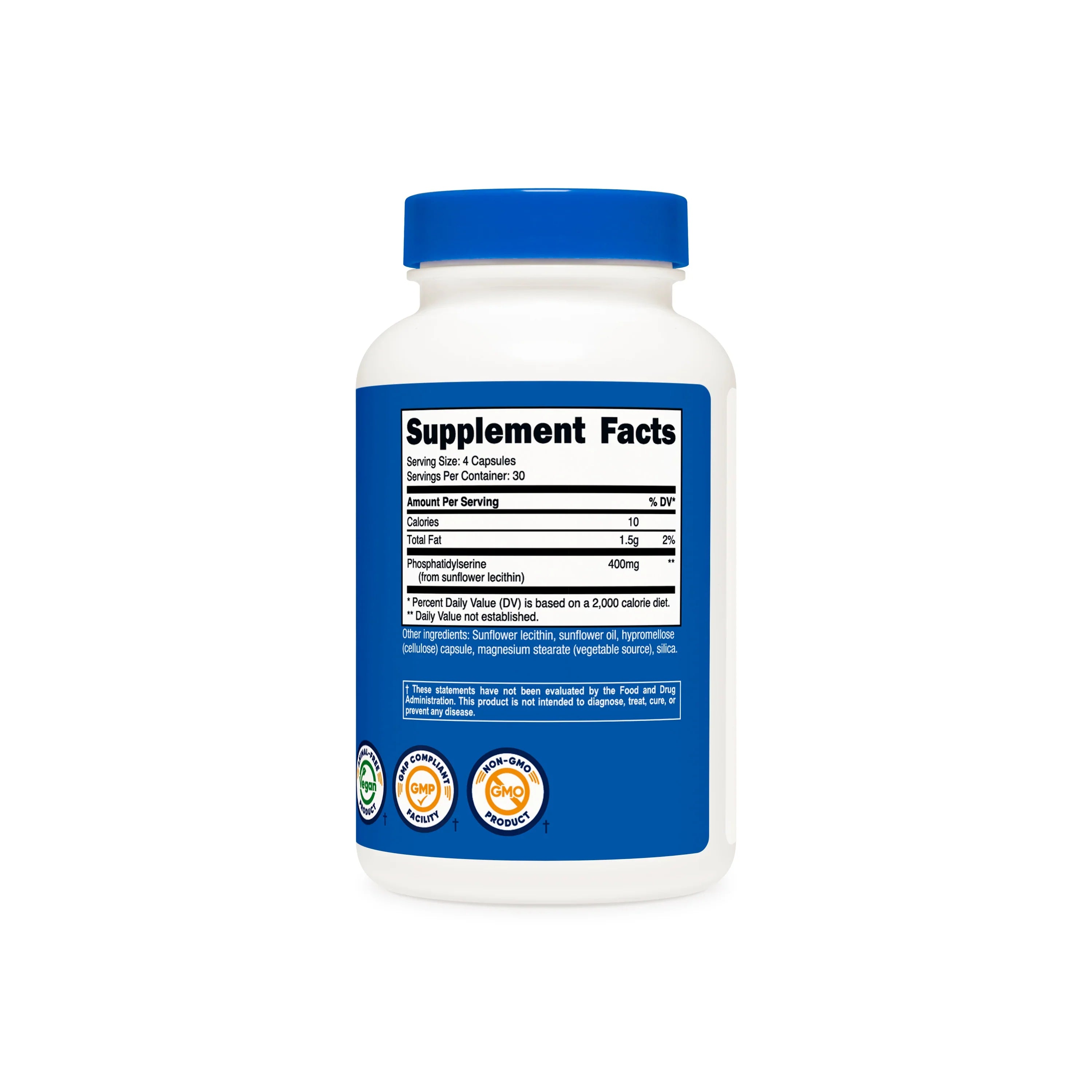 Nutricost Phosphatidyl Serine (Soy Free) Capsules