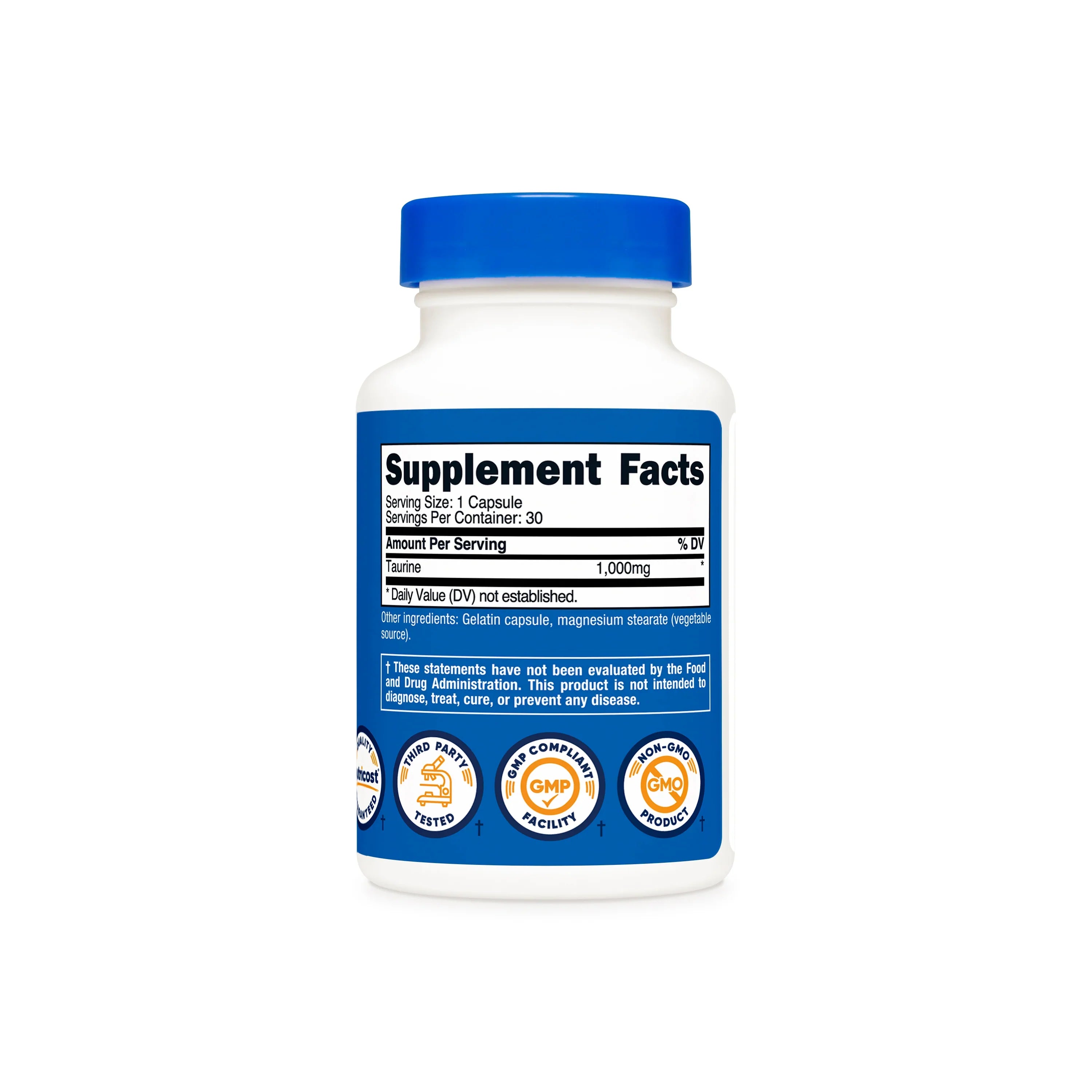 Nutricost Taurine Capsules