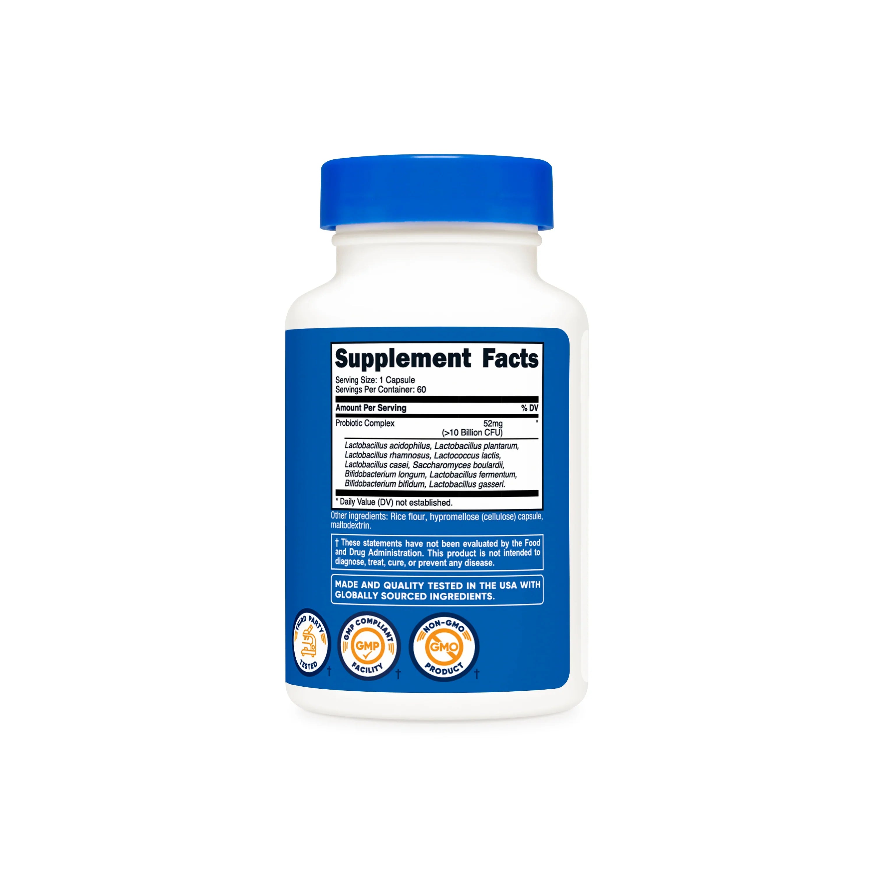 Nutricost Probiotic Complex Capsules