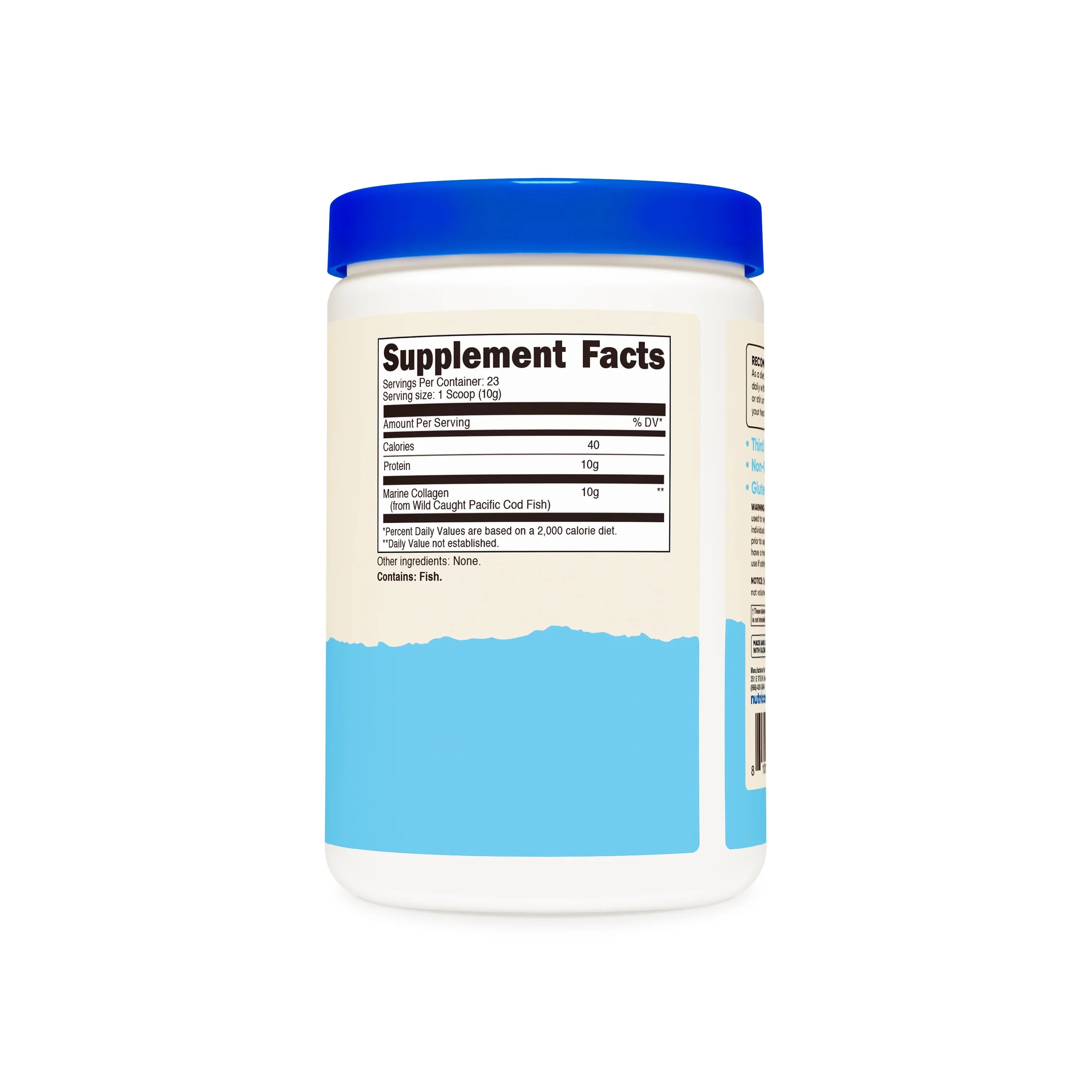 Nutricost Wild-Caught Marine Collagen Powder