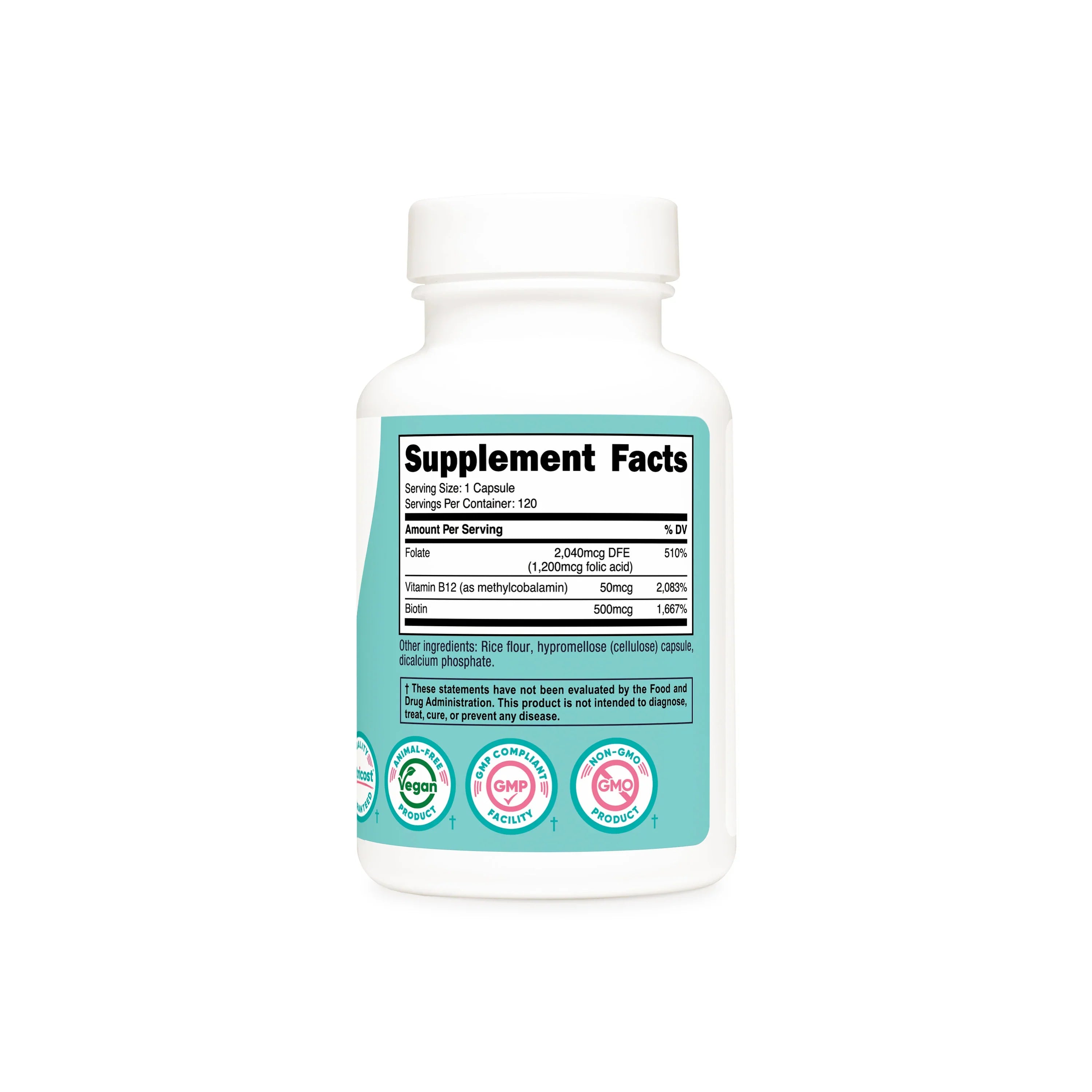 Nutricost Folic Acid for Women