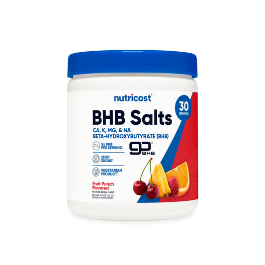 Nutricost Ketone BHB Salt 4-in-1 Powder