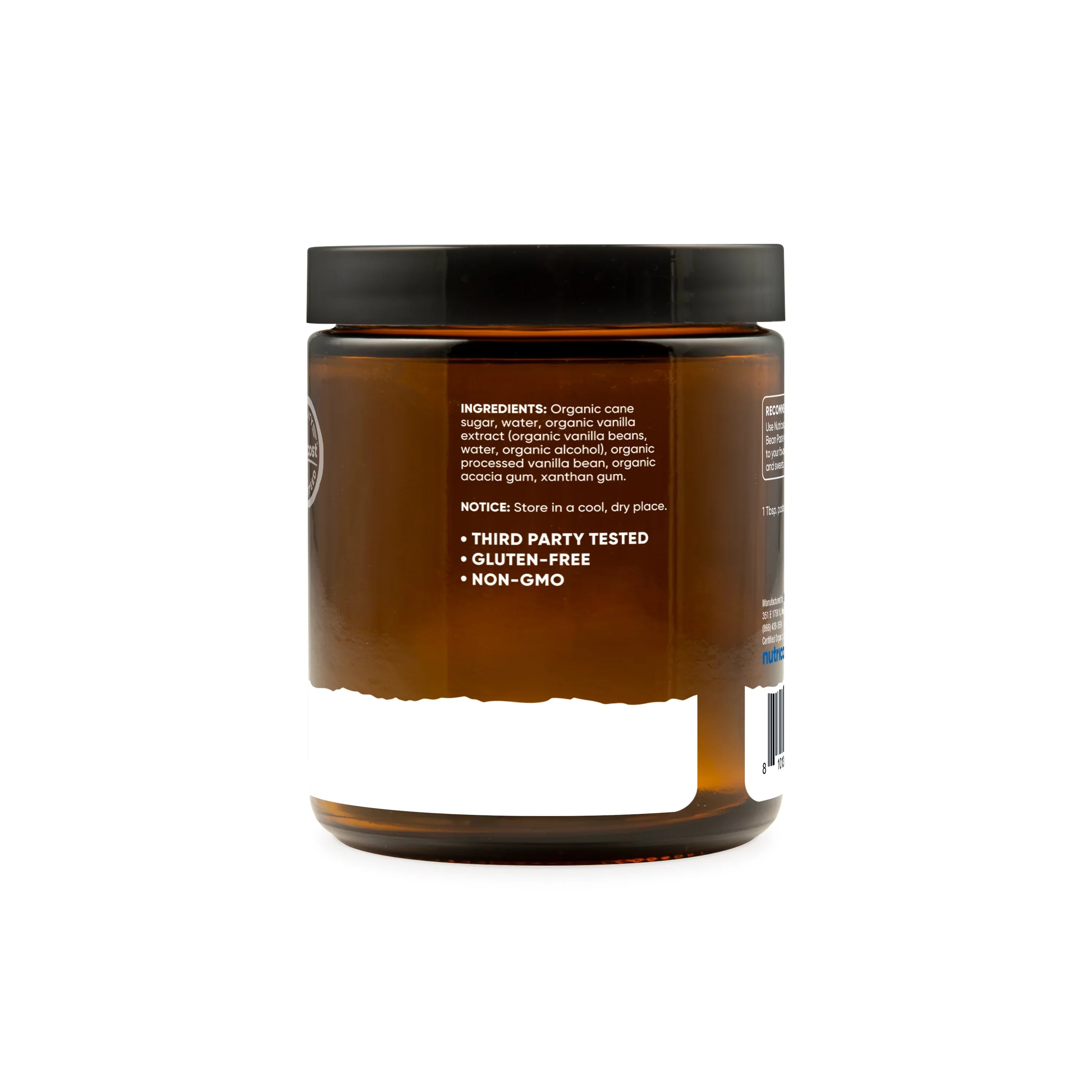 Nutricost Organic Madagascar Vanilla Bean Paste