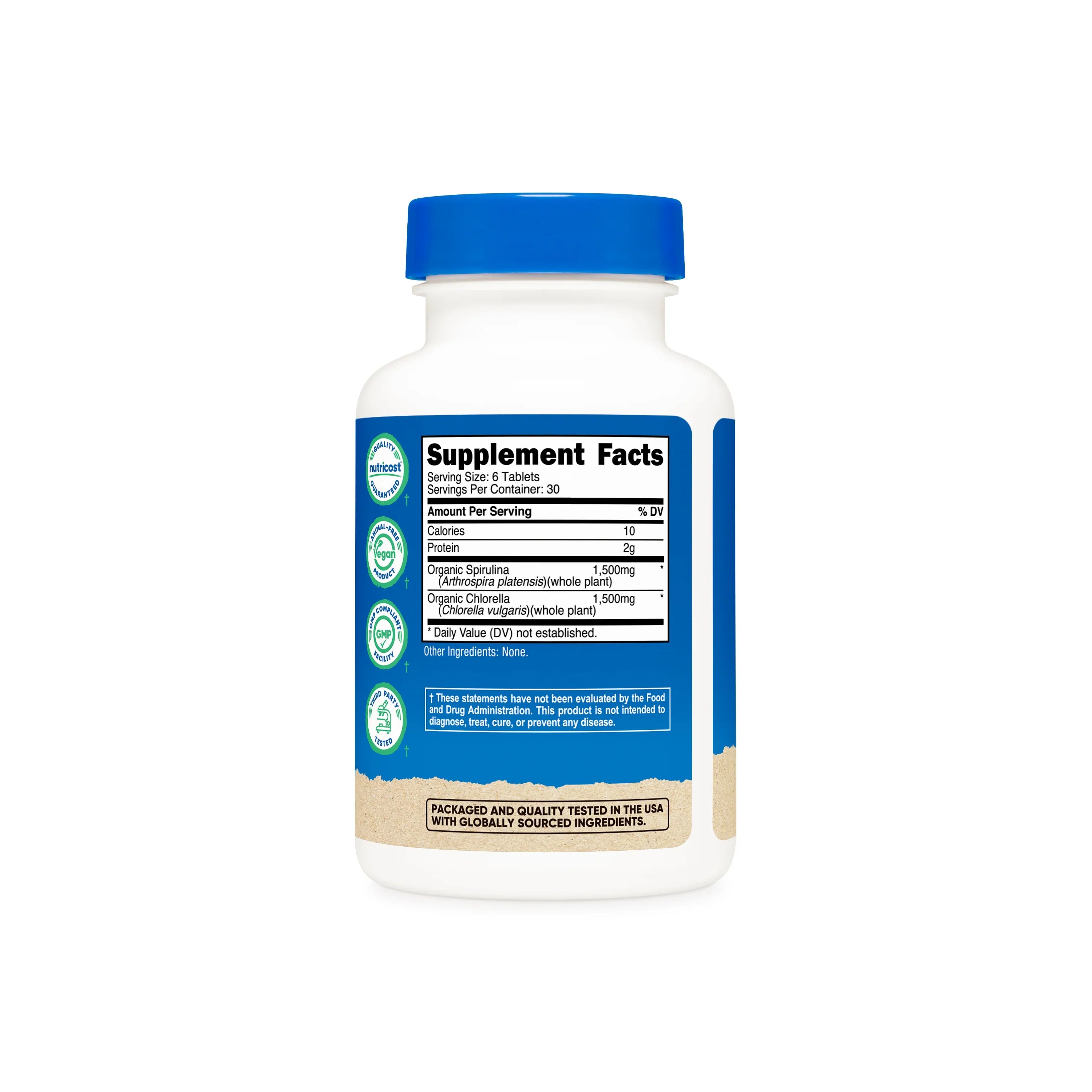 Nutricost Organic Spirulina + Chlorella