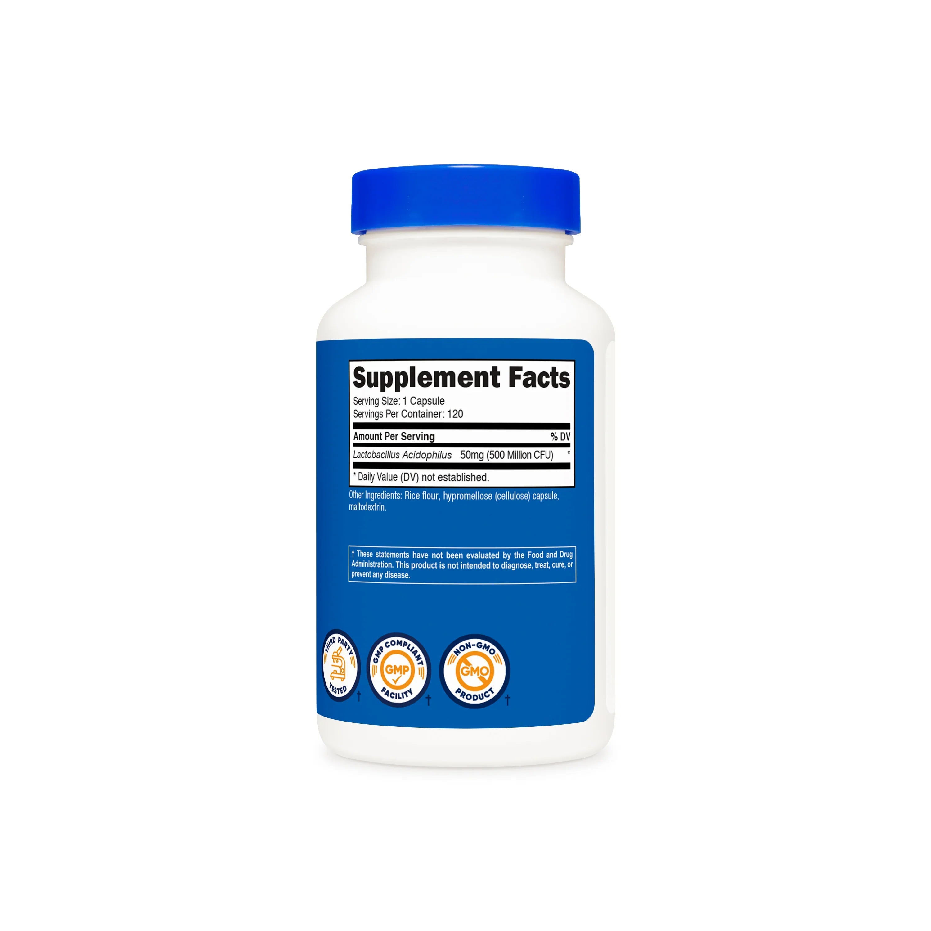 Nutricost Lactobacillus Acidophilus Capsules