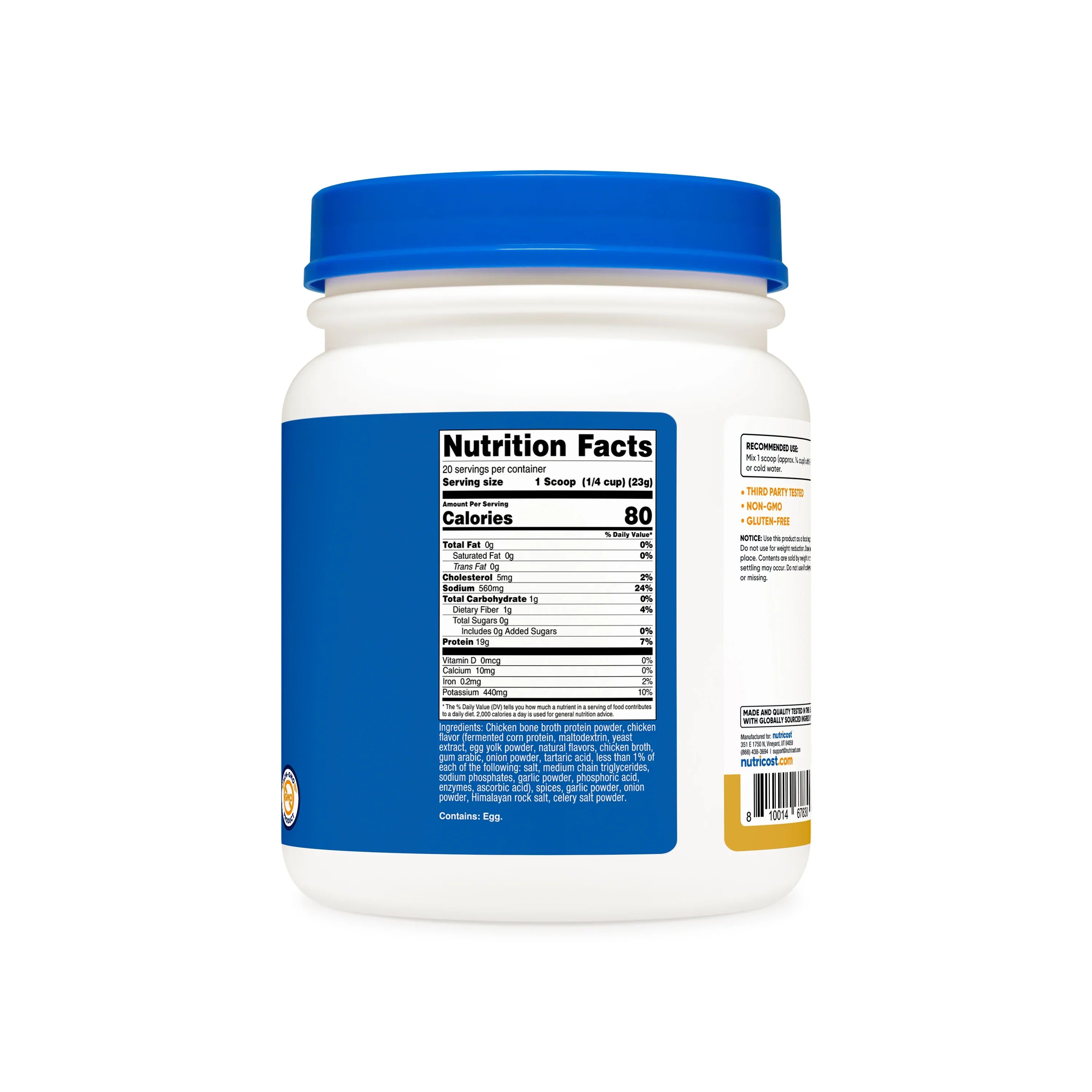 Nutricost Chicken Bone Broth Protein