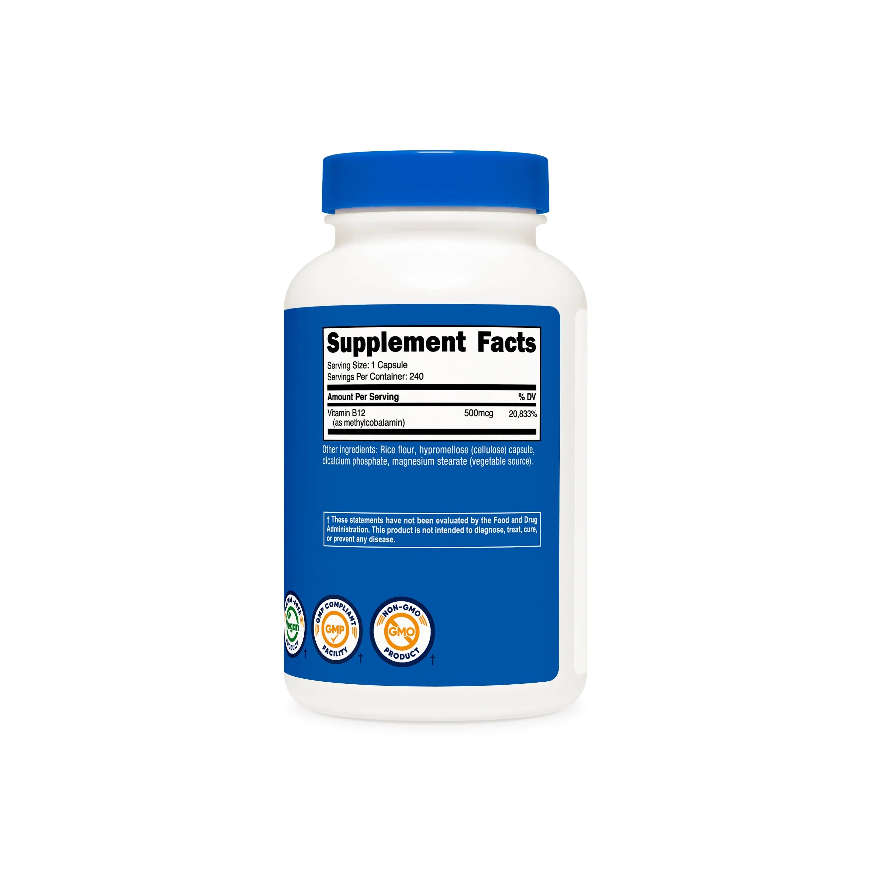 Nutricost Vitamin B12 Capsules