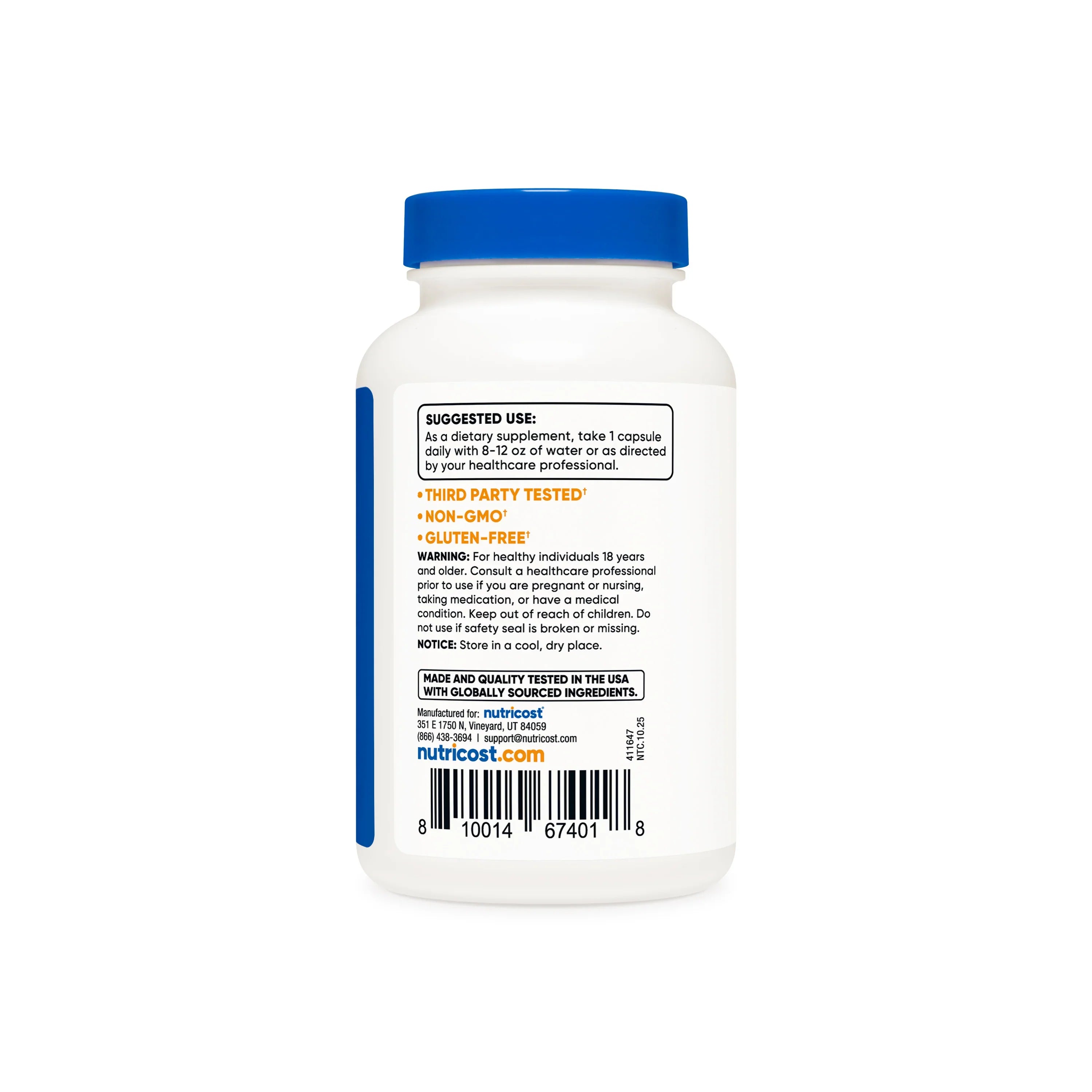 Nutricost R-Alpha Lipoic Acid Capsules