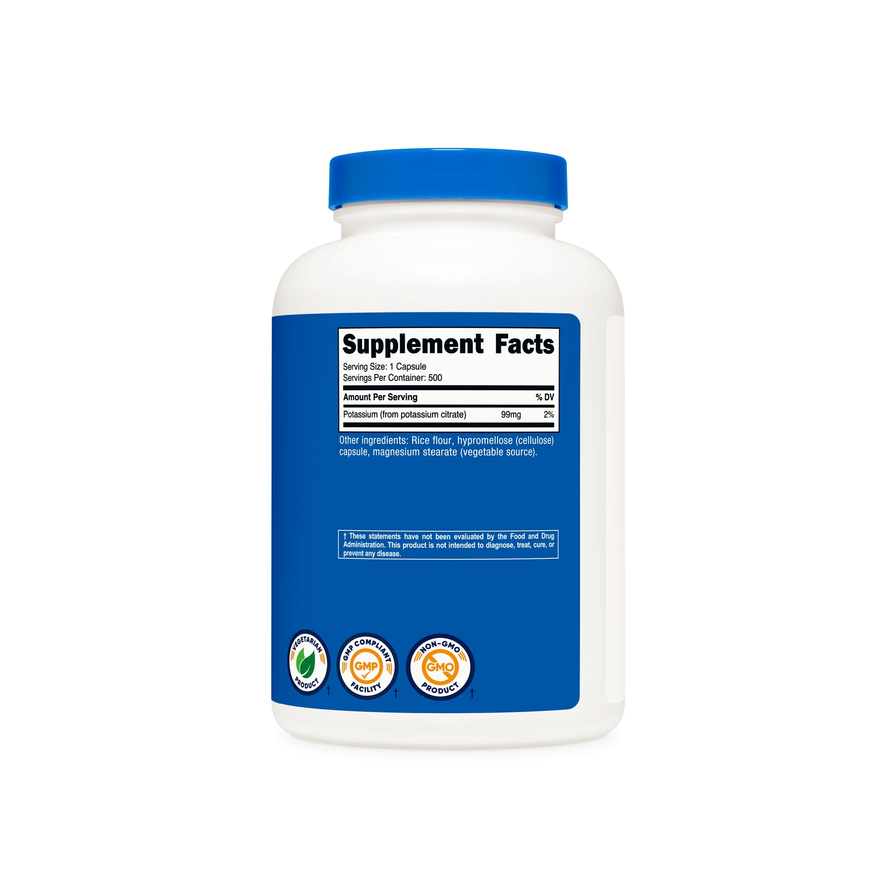 Nutricost Potassium Citrate Capsules