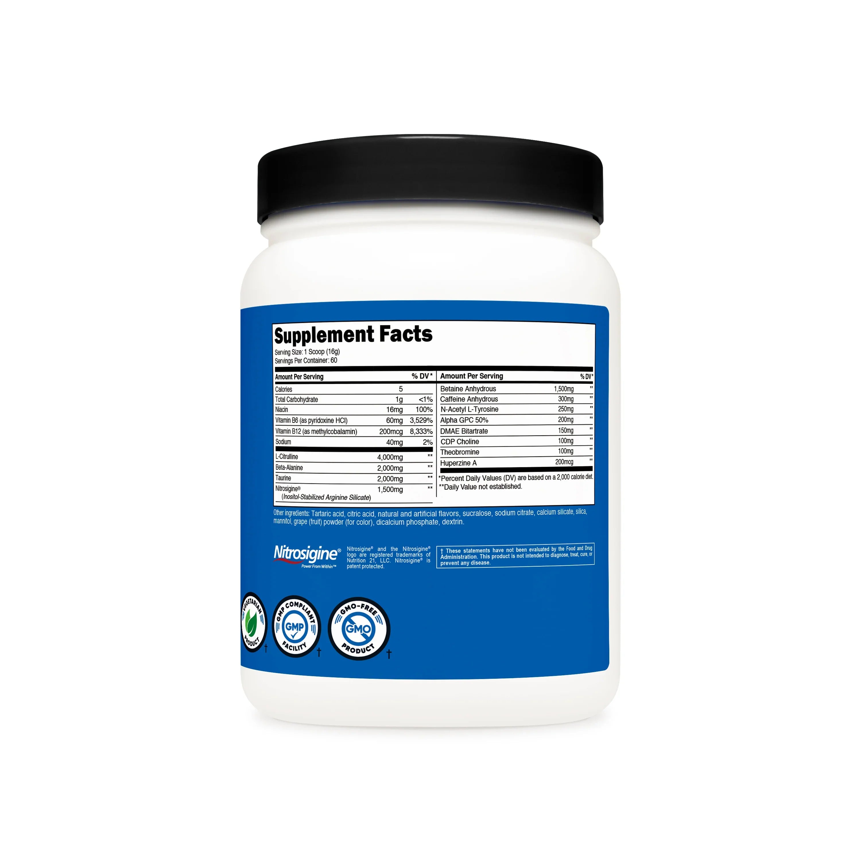 Nutricost Pre-X Workout Complex Powder
