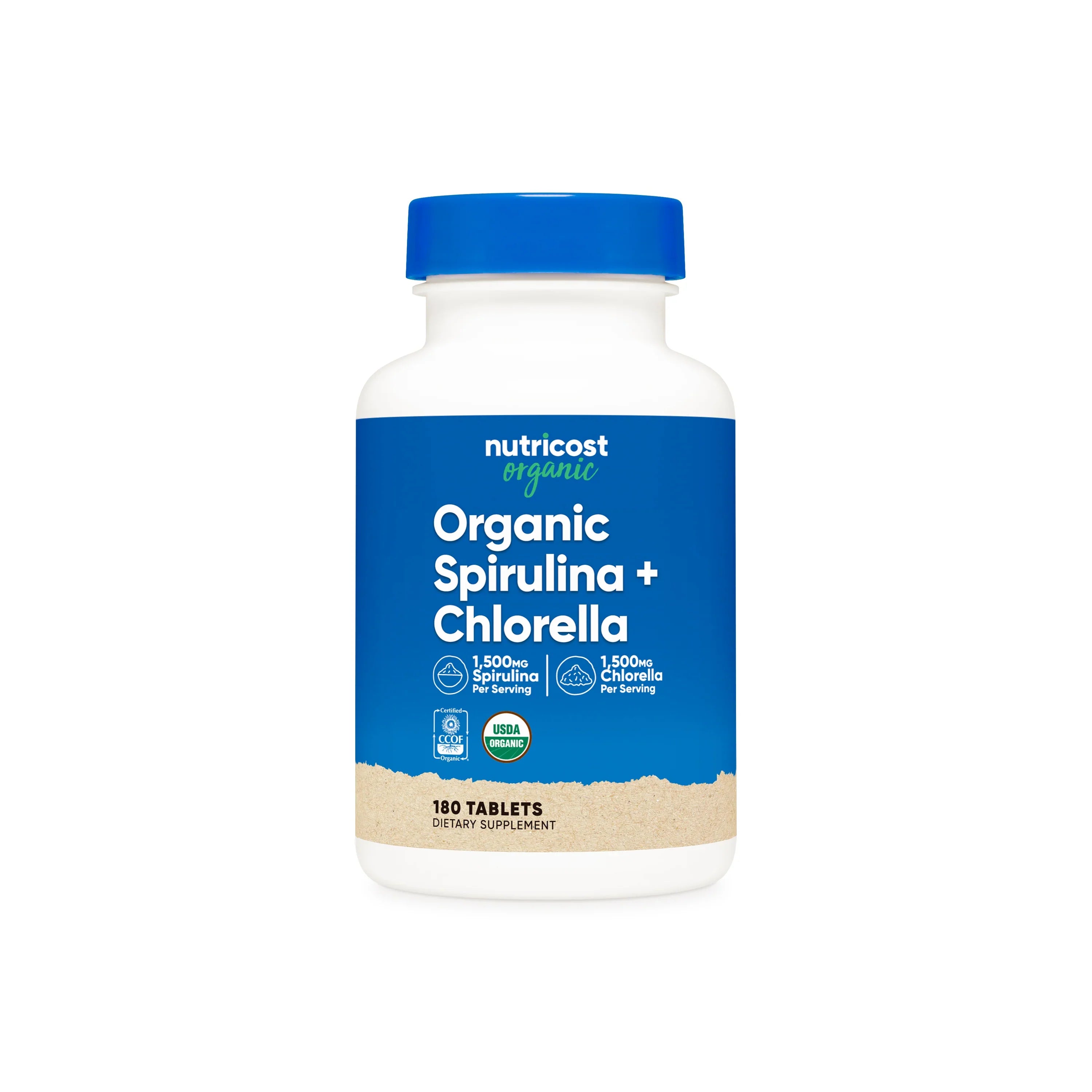 Nutricost Organic Spirulina + Chlorella