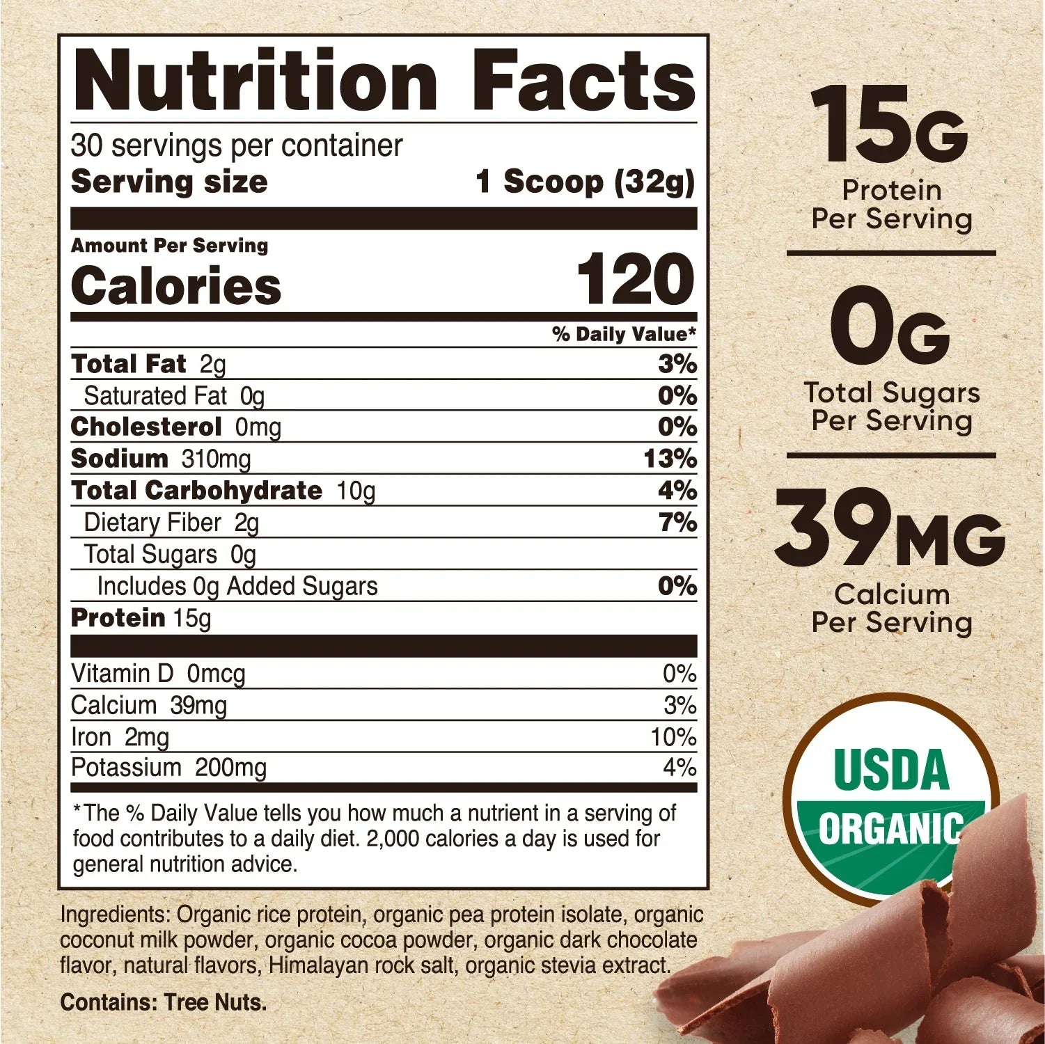 Nutricost Organic Vegan Meal