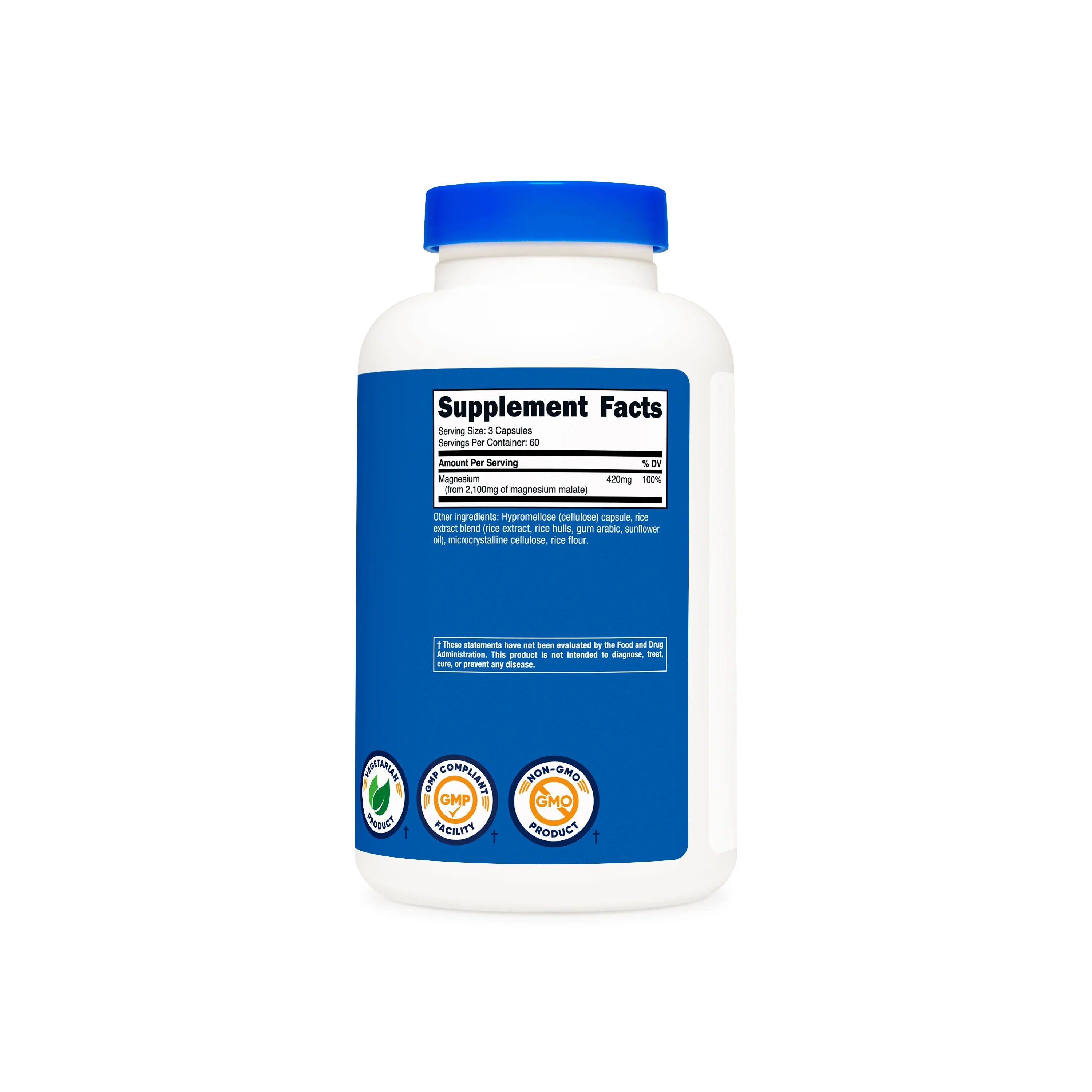 Nutricost Magnesium Malate Capsules