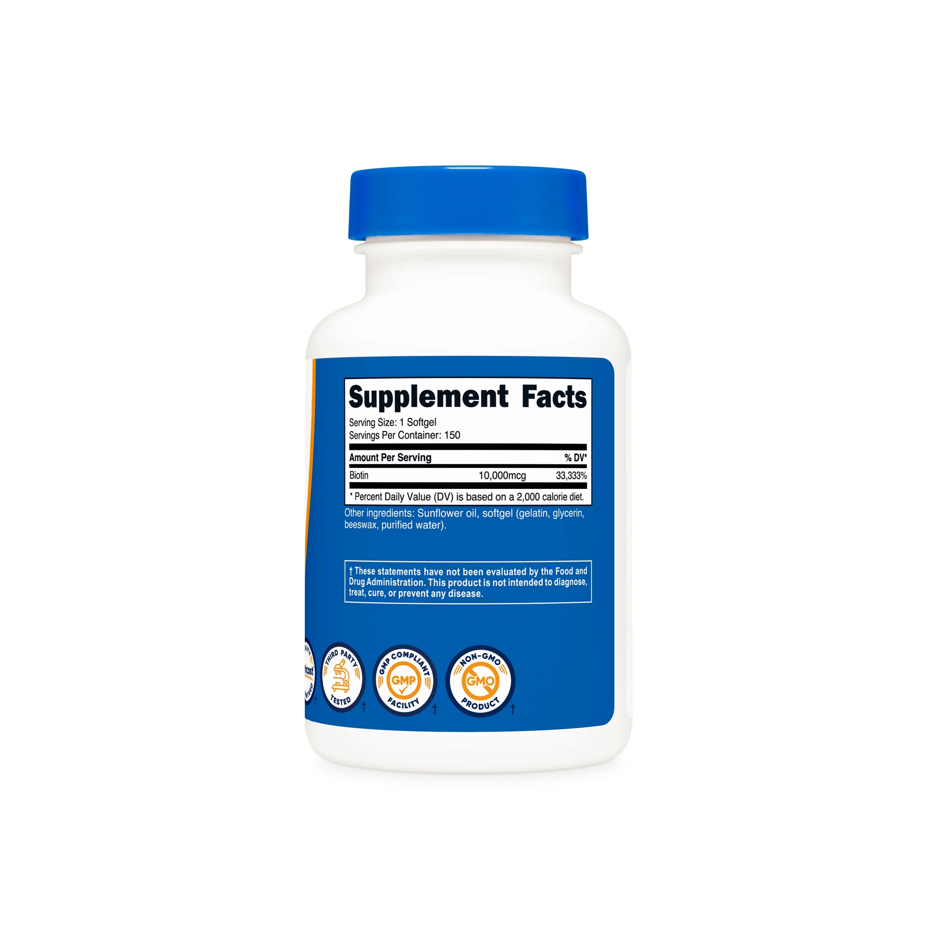 Nutricost Biotin Softgels