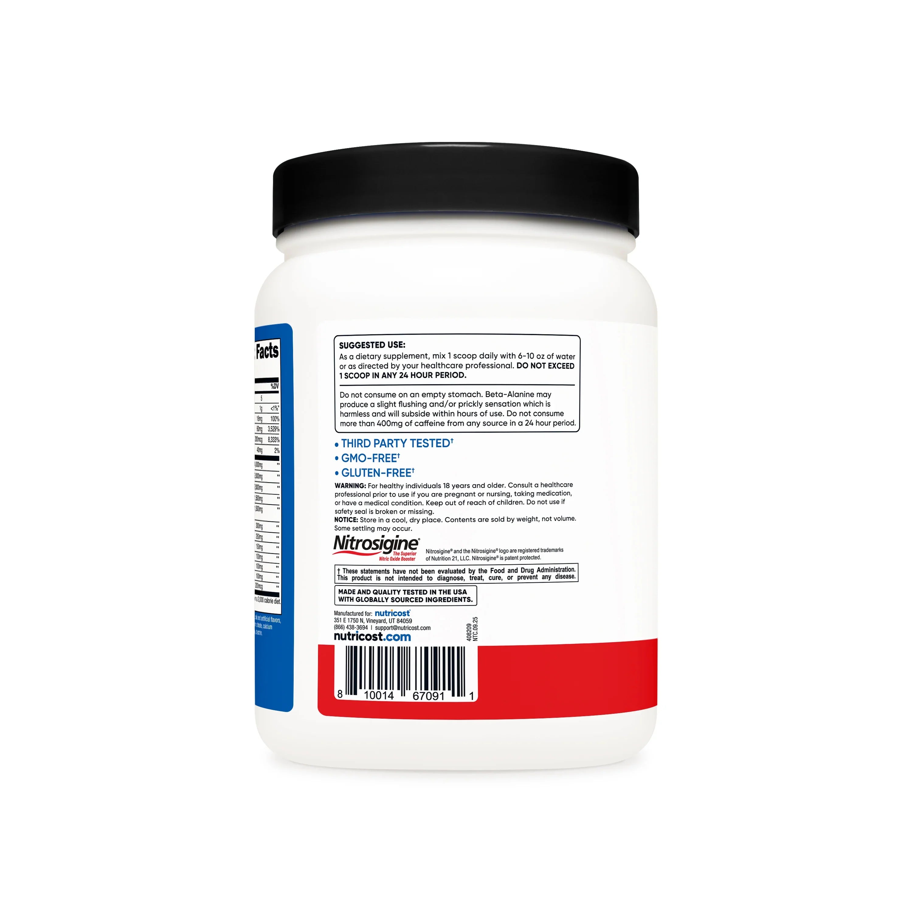 Nutricost Pre-X Workout Complex Powder