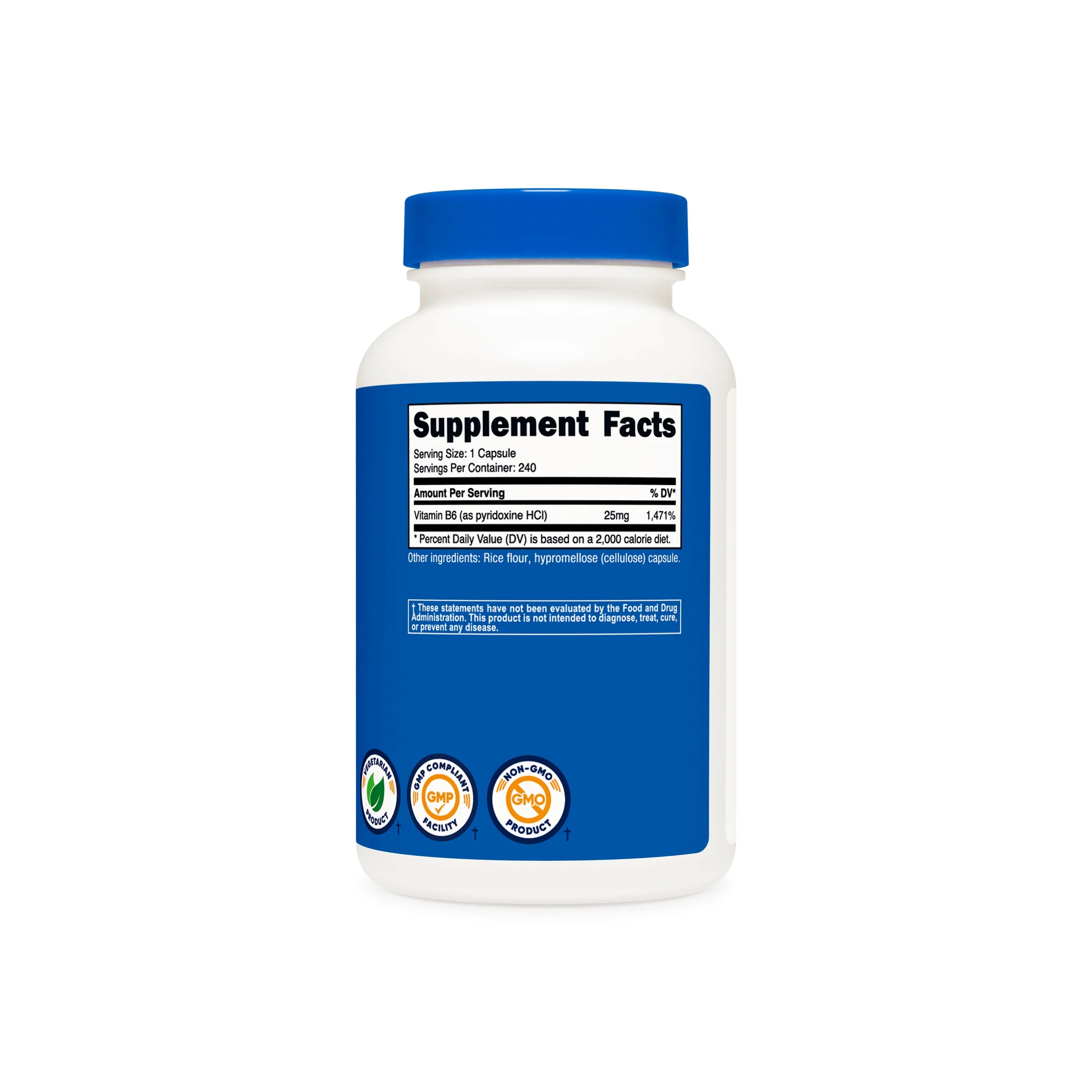 Nutricost Vitamin B6  Capsules
