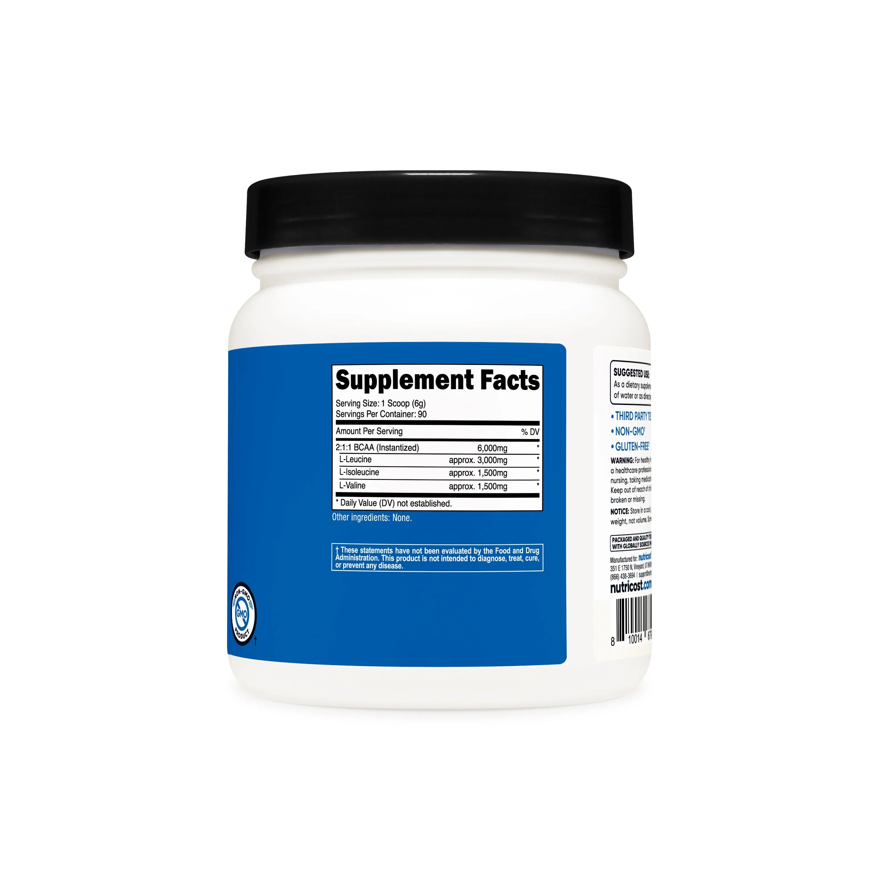 Nutricost BCAA Powder