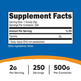 Nutricost Taurine Powder