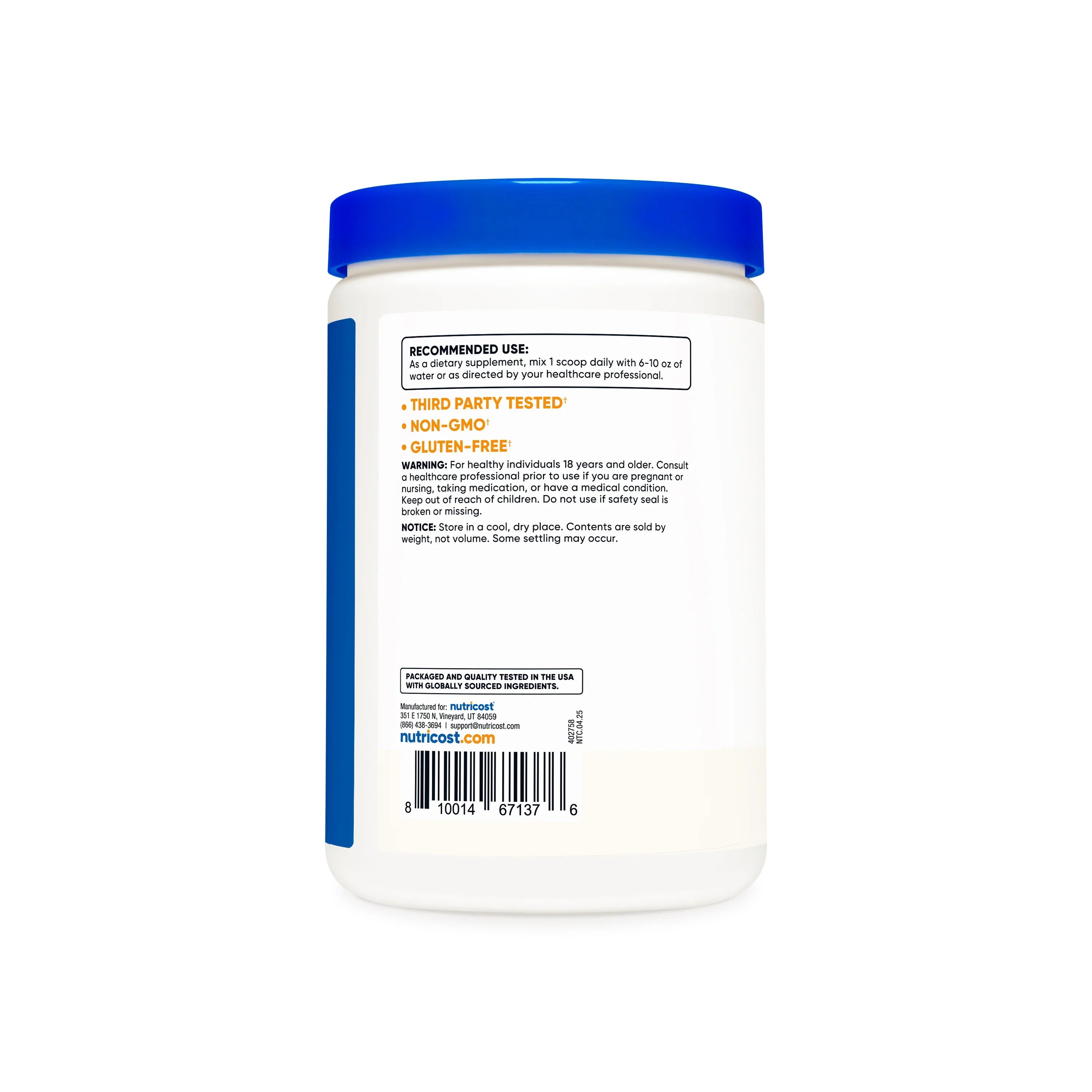 Nutricost L-Proline Powder
