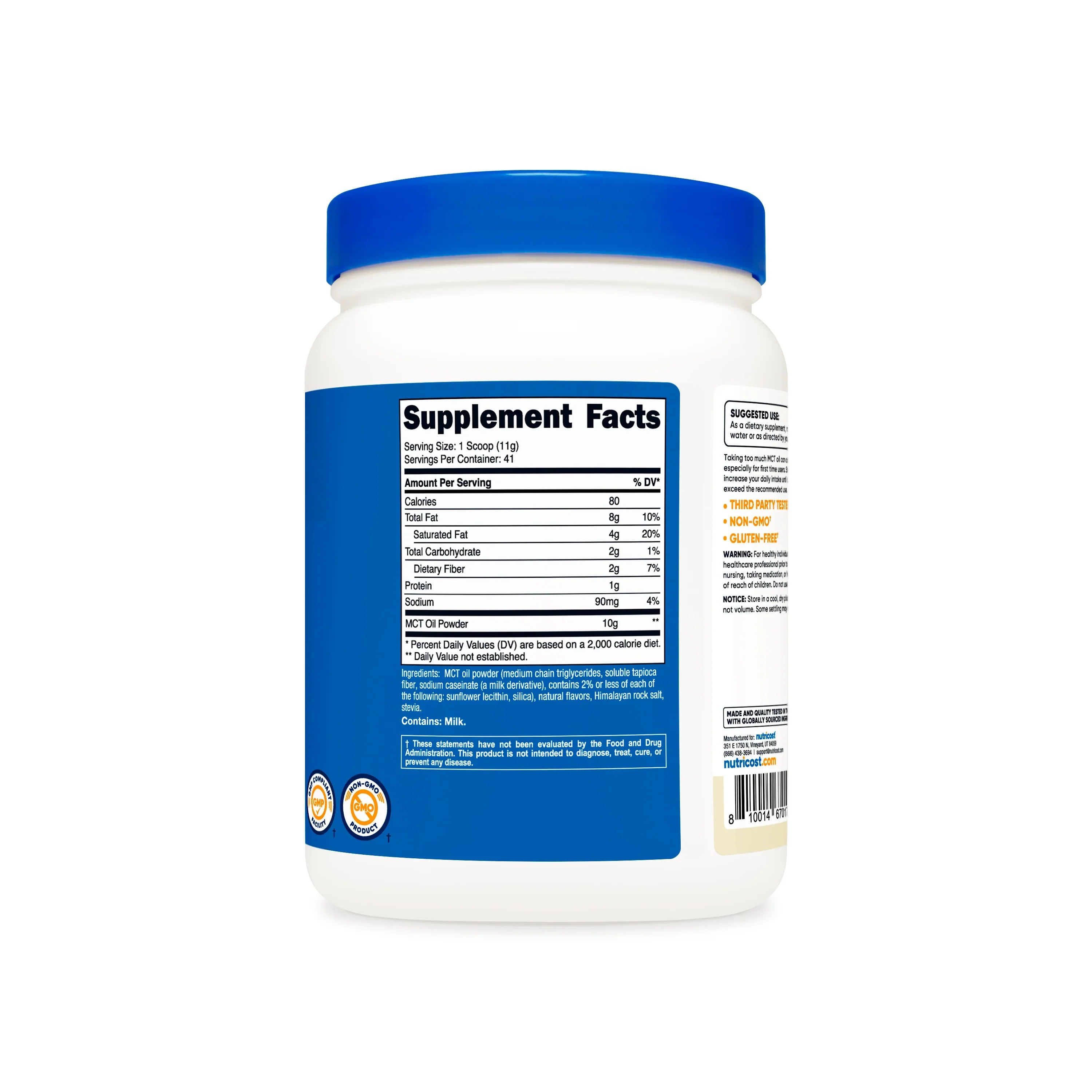 Nutricost MCT Oil Powder