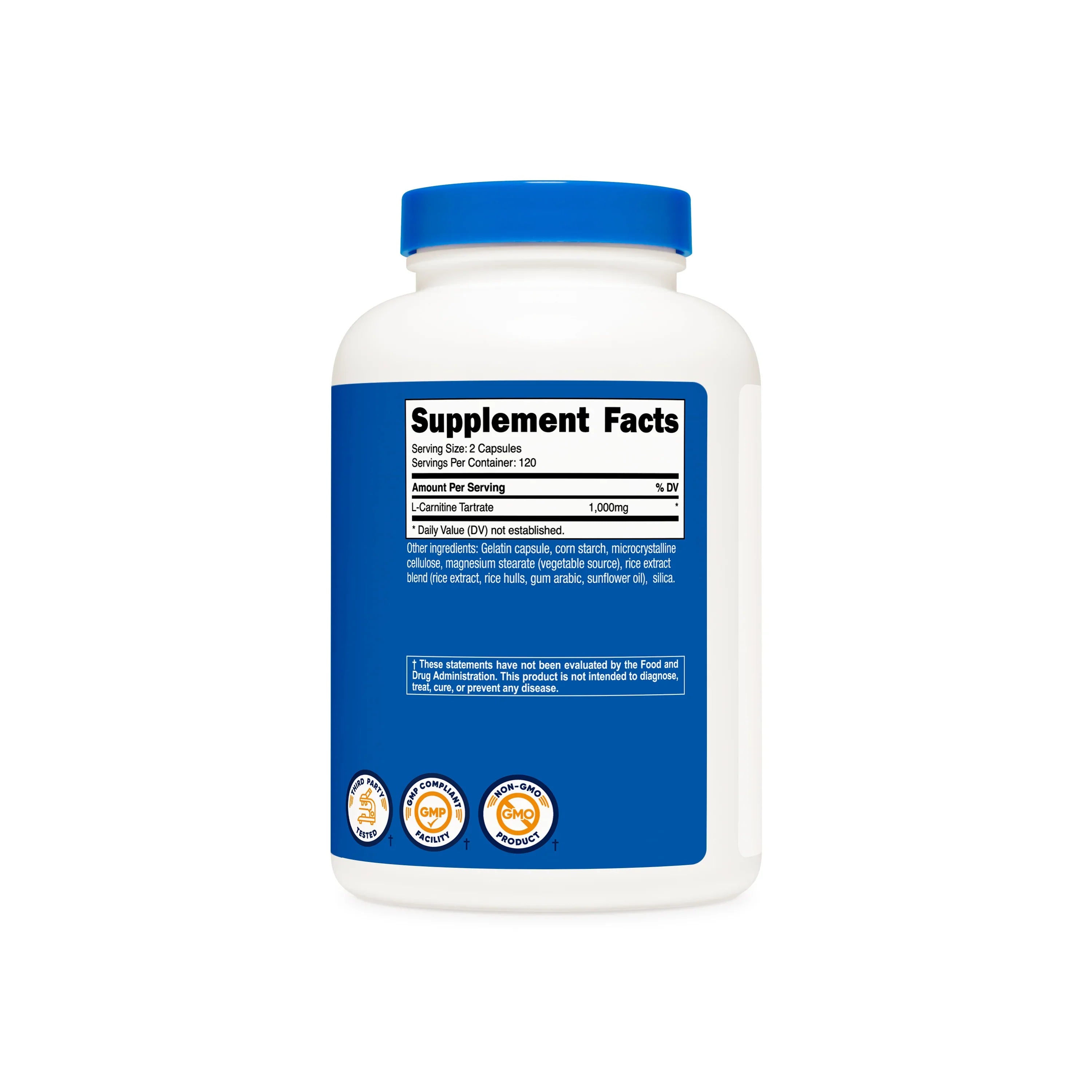 Nutricost L-Carnitine Tartrate Capsules