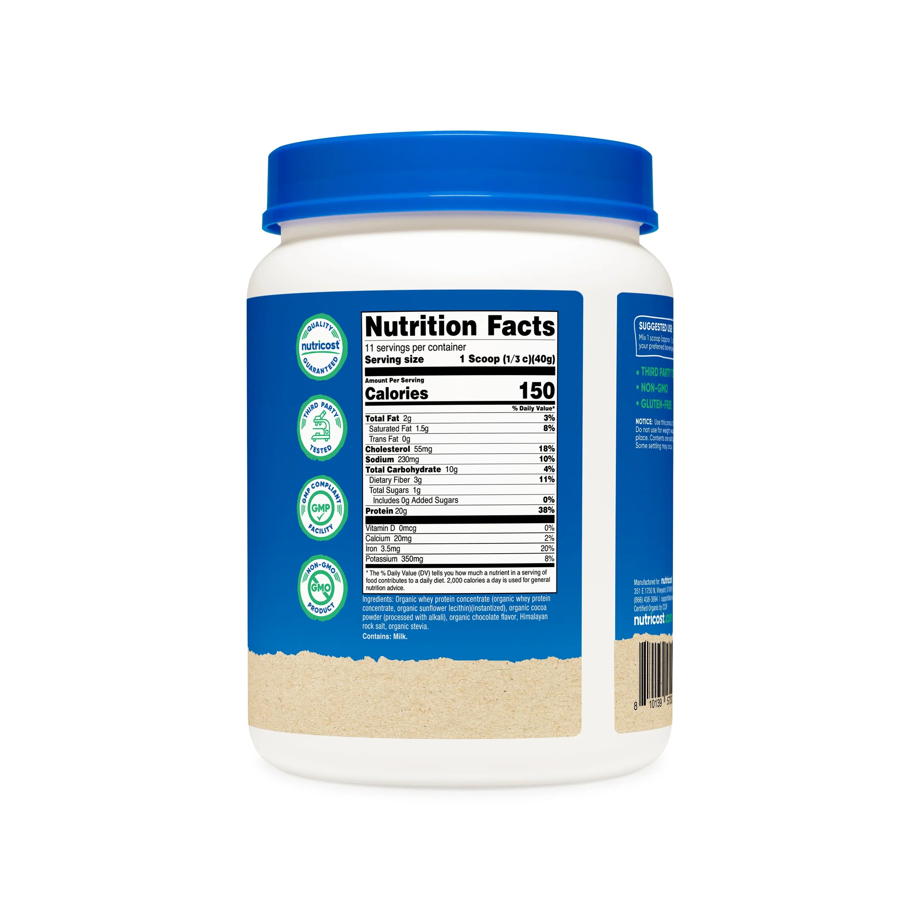 Nutricost Organic Whey Protein