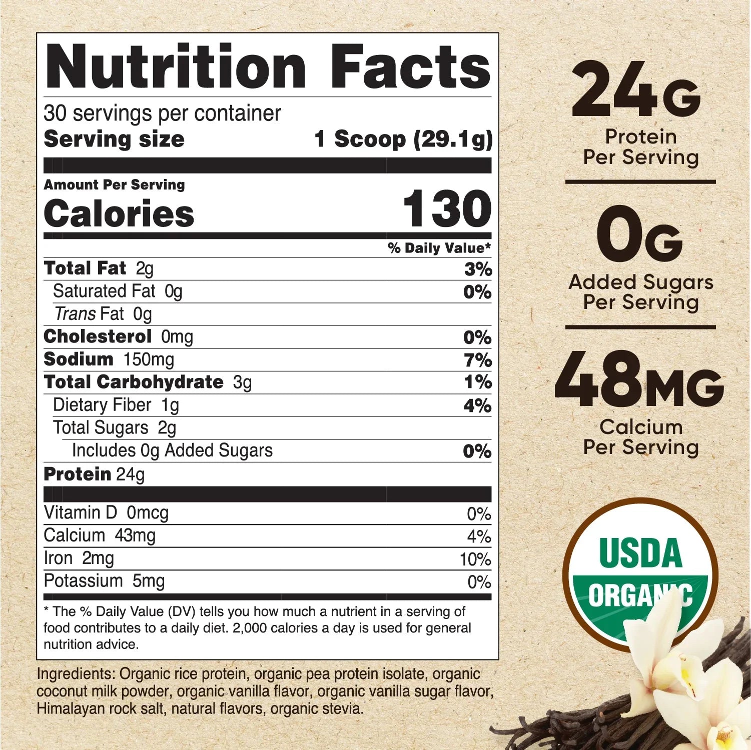 Nutricost Organic Vegan Meal