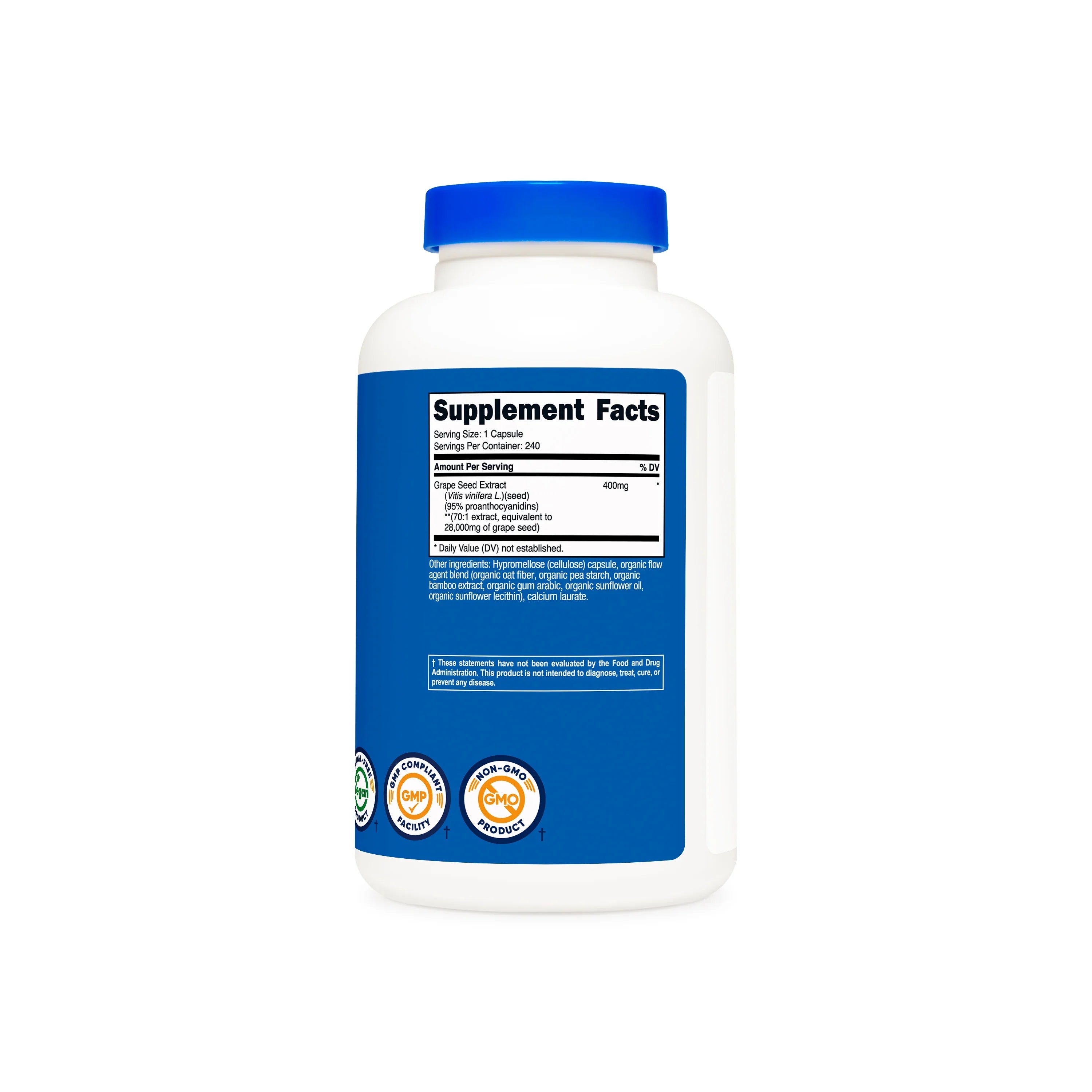 Nutricost Grape Seed Extract (400 MG) (240 CAP)