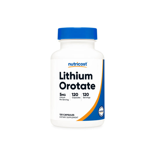Nutricost Lithium Orotate (120 Caps)