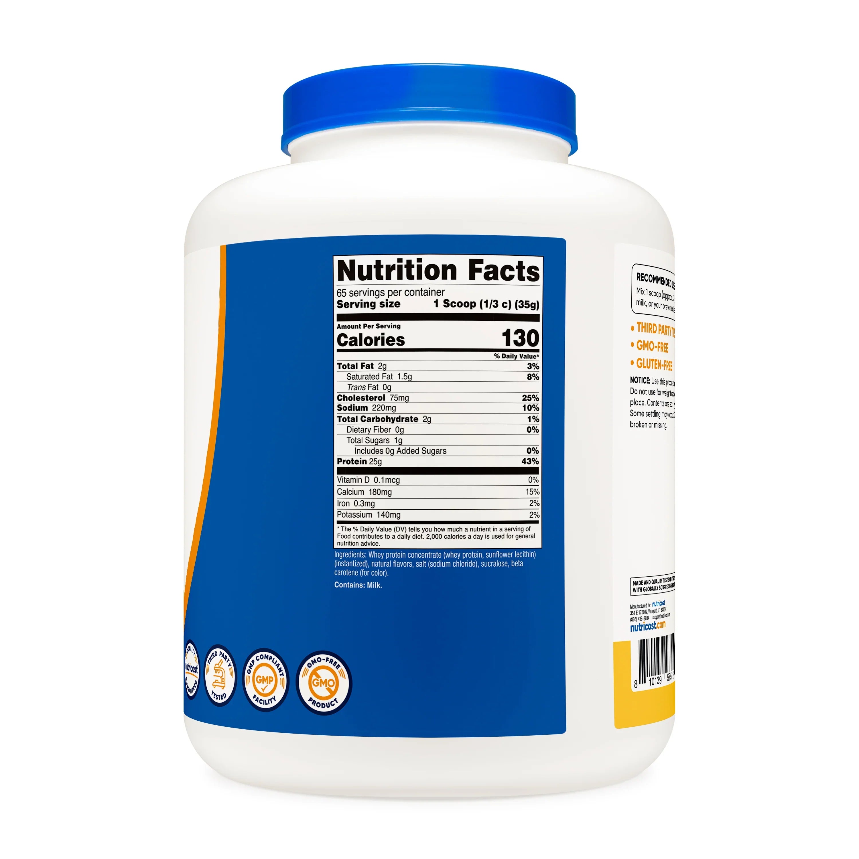 Nutricost Whey Protein Concentrate Powder