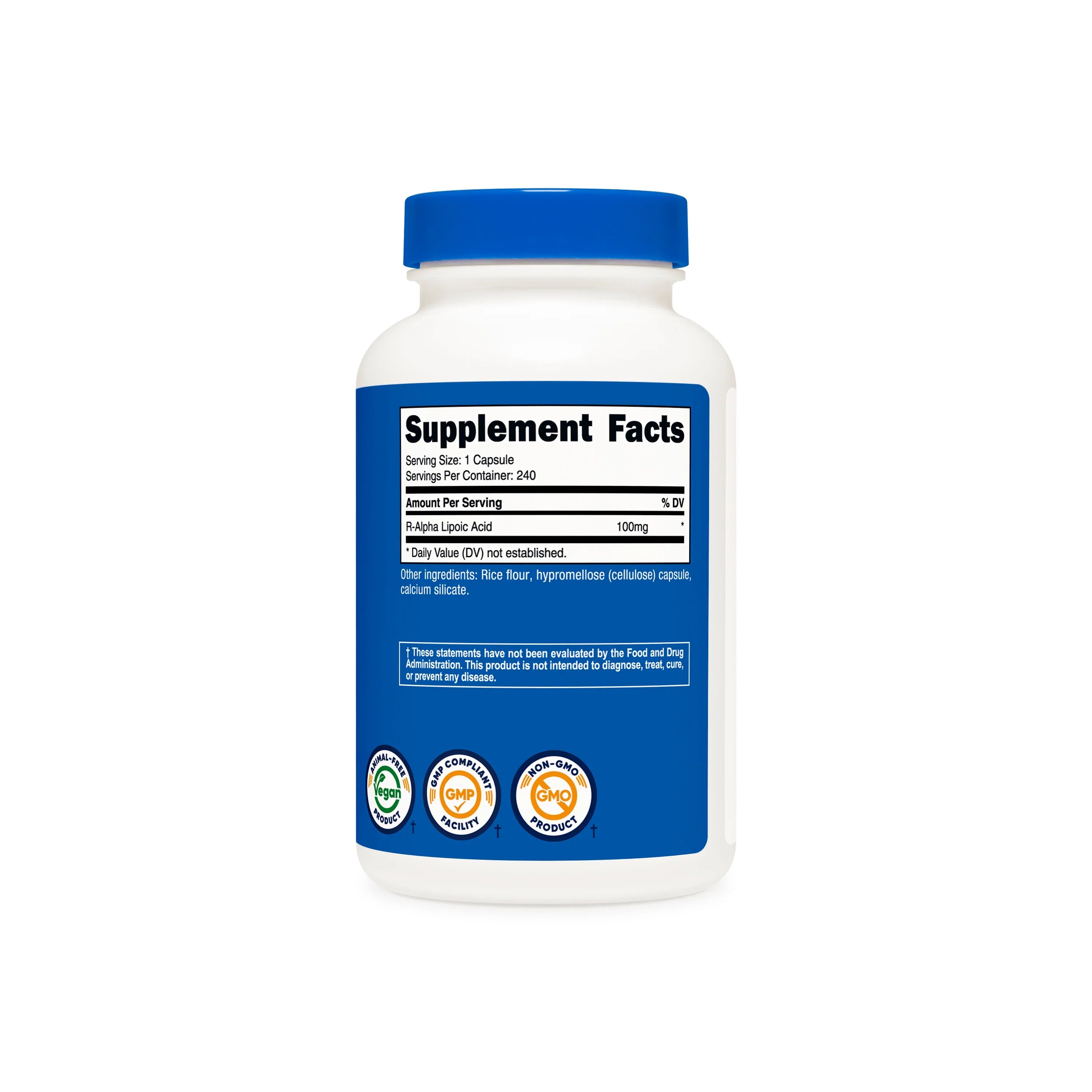 Nutricost R-Alpha Lipoic Acid Capsules